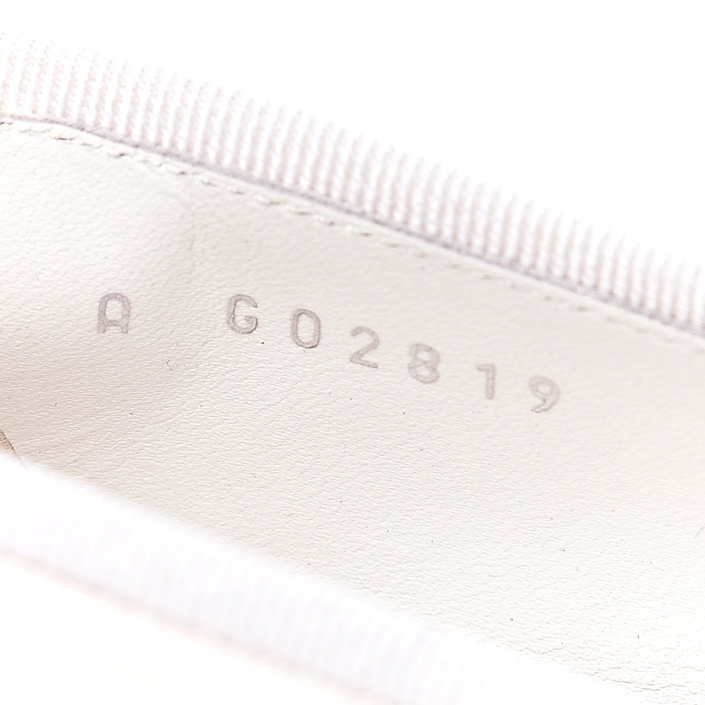 Lambskin Cap Toe Ballerina Flats 39 White Black