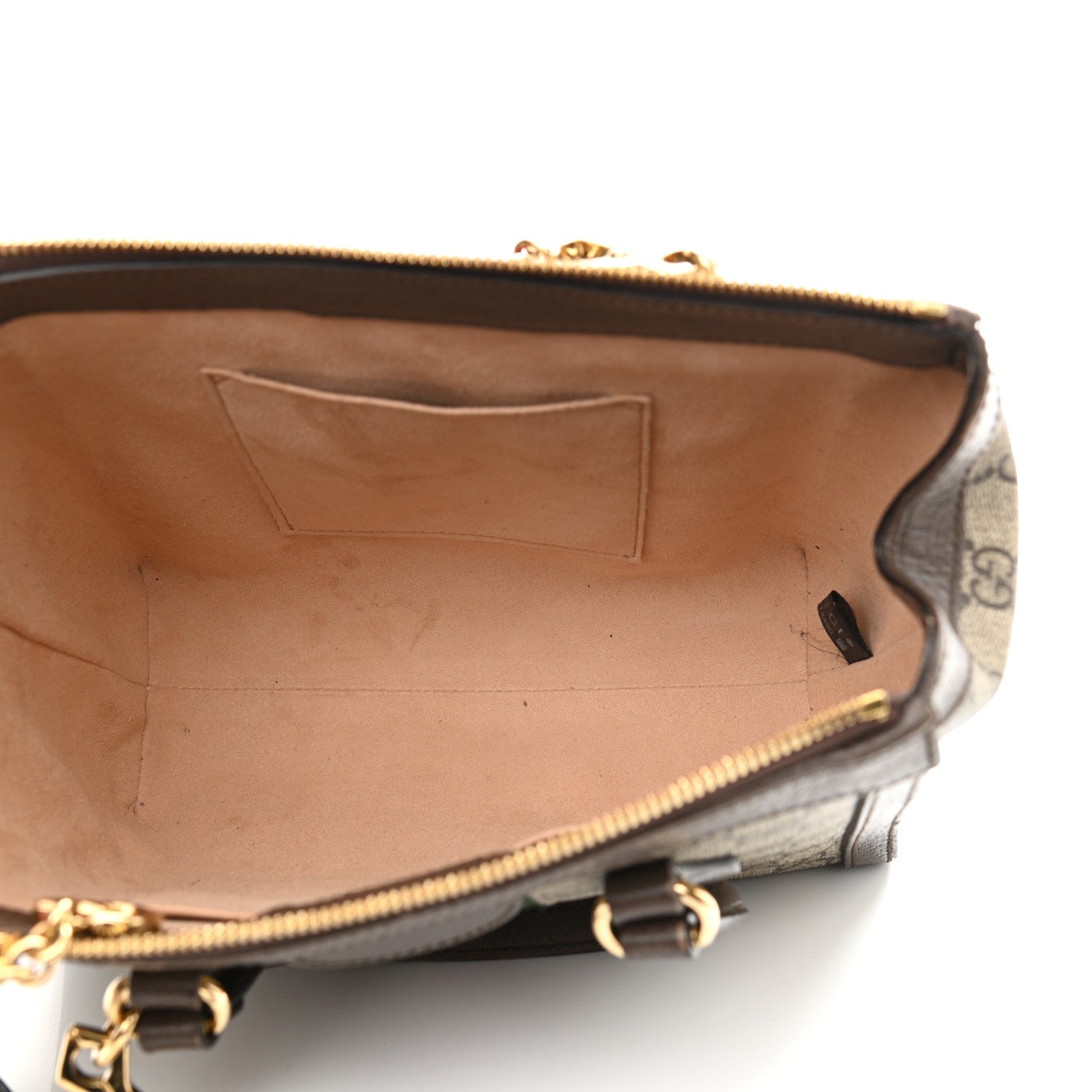 Gucci GG Supreme Monogram Small Ophidia Tote Bag Brown 5 of 17