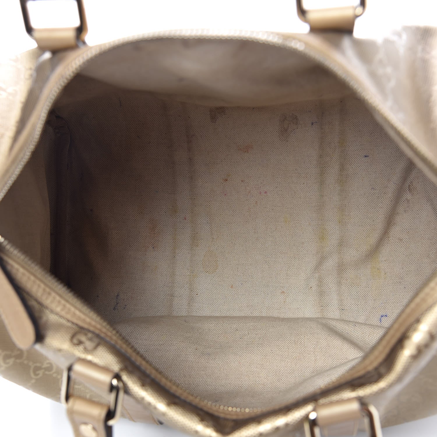 Gucci Imprime Monogram Medium Joy Boston Champagne 7 of 15