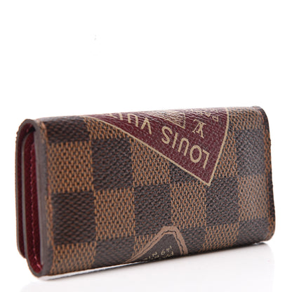 Louis Vuitton Damier Ebene Trunks Labels Multicles 4 Key Holder 3 of 7