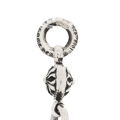 Chrome Hearts Sterling Silver Tiny CH Cross Ball Pendant 3 of 3