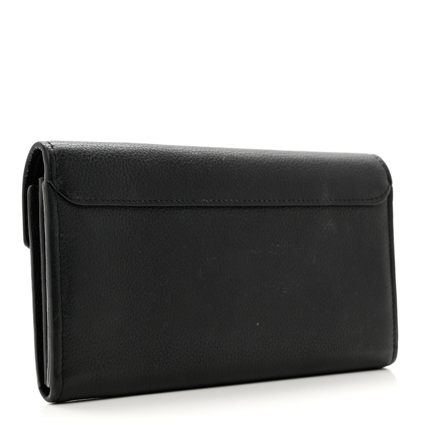 Soft Calfskin My Lockme Wallet Black
