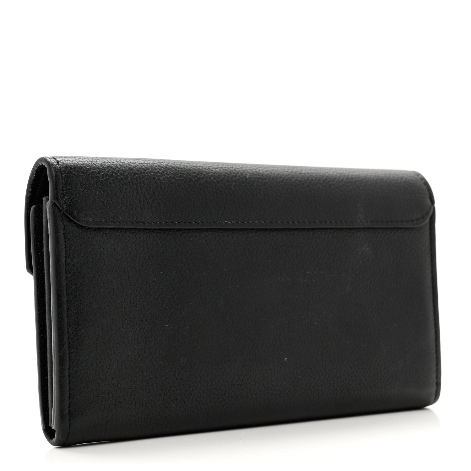Louis Vuitton Soft Calfskin My Lockme Wallet Black 4 of 8