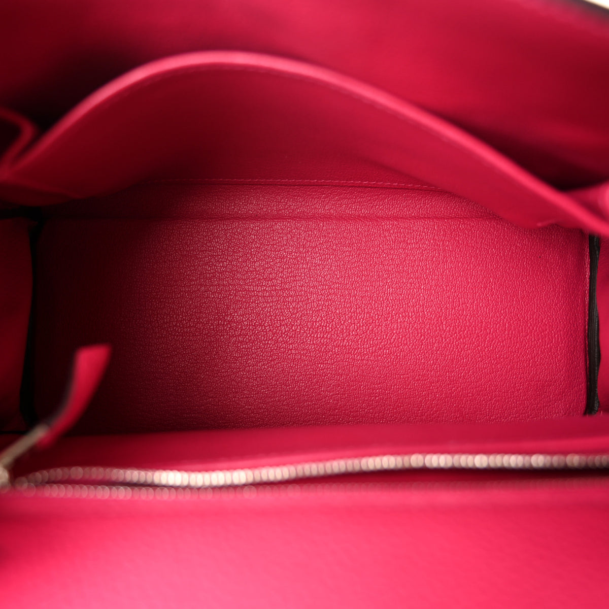 Hermes Togo Kelly Retourne 25 Rose Pourpre 5 of 10