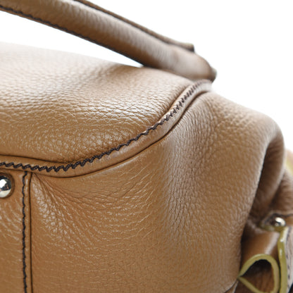 Chanel Calfskin Small Tassel Bowler Light Brown 11 of 22