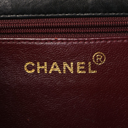 Chanel Lambskin Quilted Small Single Flap Black 5 of 10
