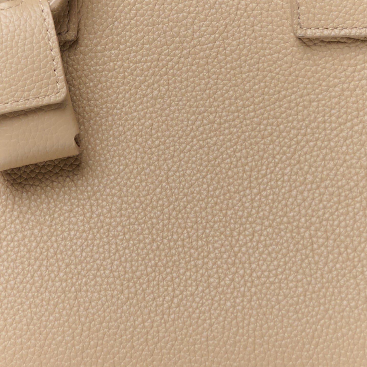 Grained Calfskin Baby Sac De Jour Souple Sea Salt