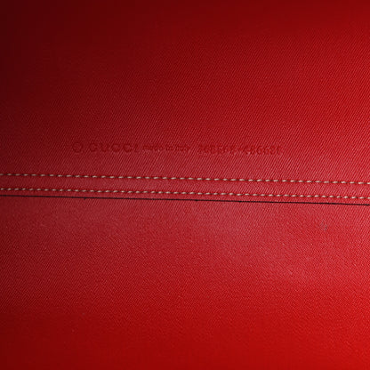 Gucci GG Supreme Monogram Medium Reversible Tote Beige Red 6 of 15