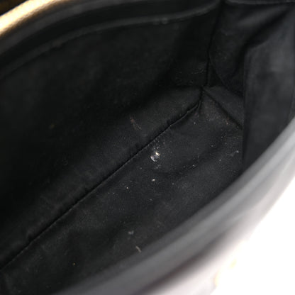 Saint Laurent Calfskin Y Quilted Monogram Small Loulou Chain Satchel Black 16 of 17