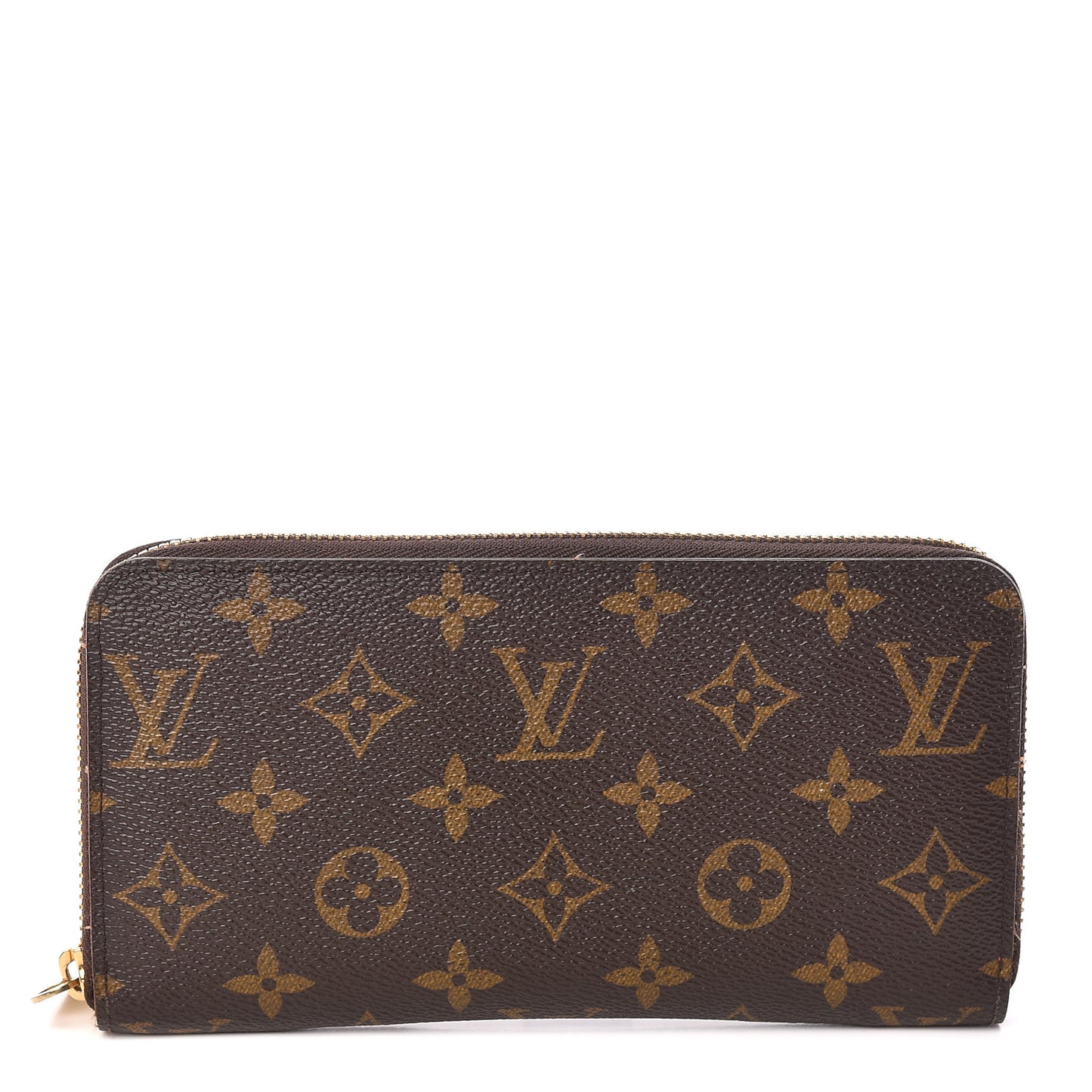 Monogram Zippy Wallet Coquelicot
