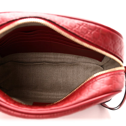 Gucci Microguccissima Mini Bree Messenger Bag Red 5 of 11