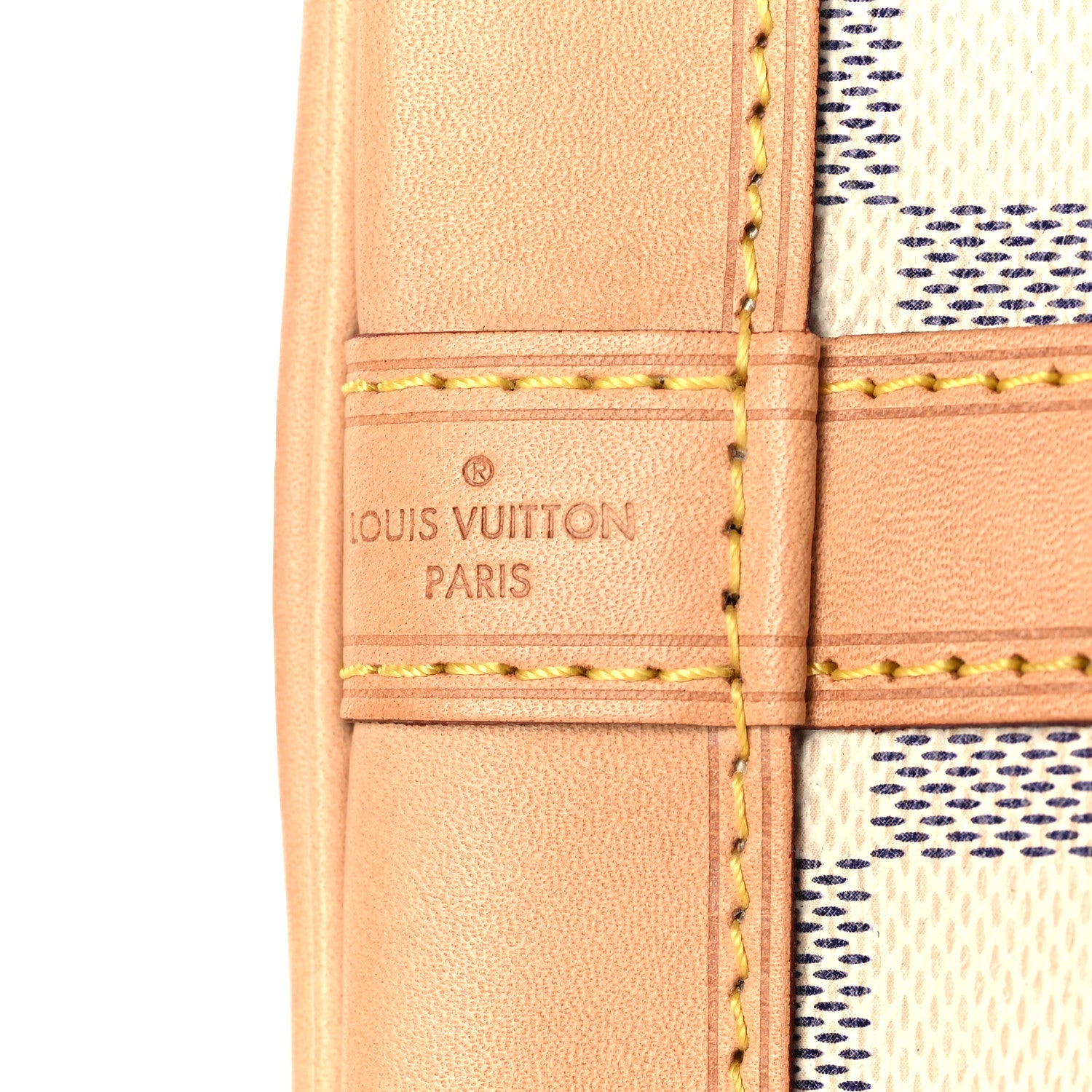 Louis Vuitton Damier Azur Noe BB 6 of 9