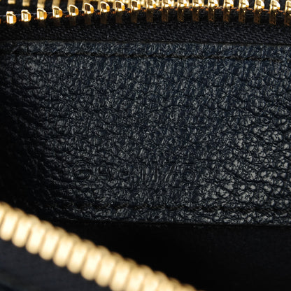 Celine Goatskin Large Trio Crossbody Dark Blue 7 of 8