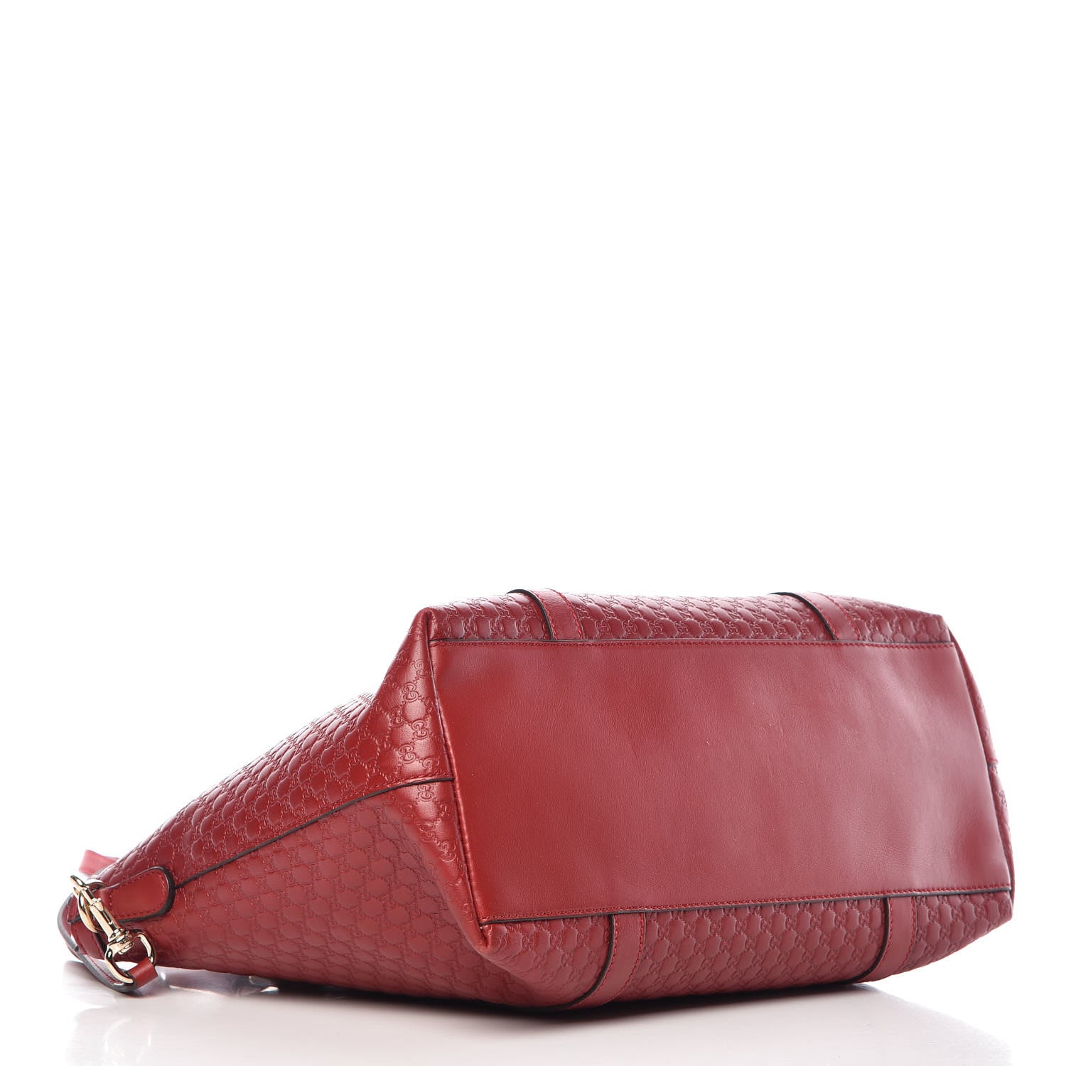 Gucci Soft Microguccissima Medium Zippered Satchel Rosso 5 of 12