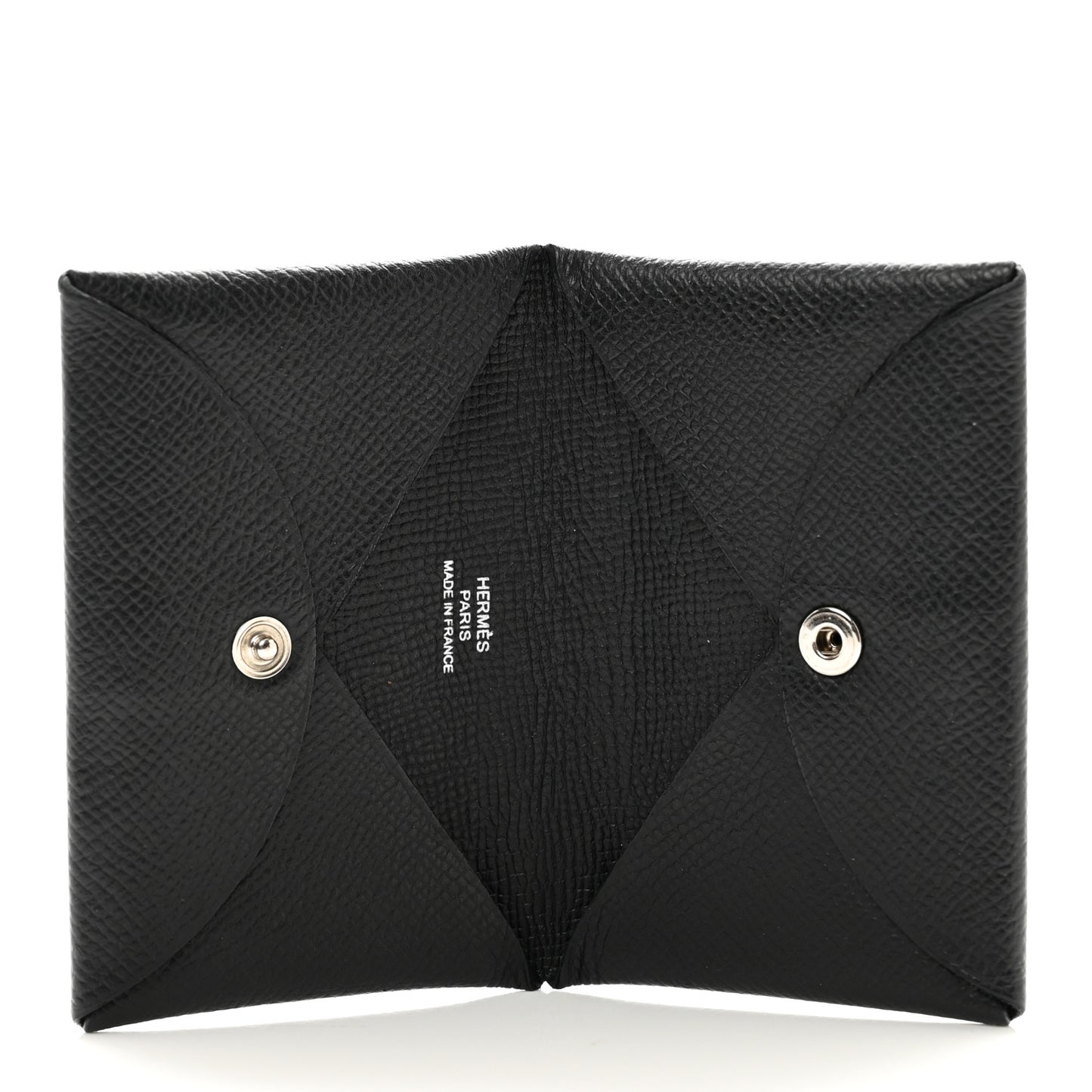 Epsom Calvi Card Case Black