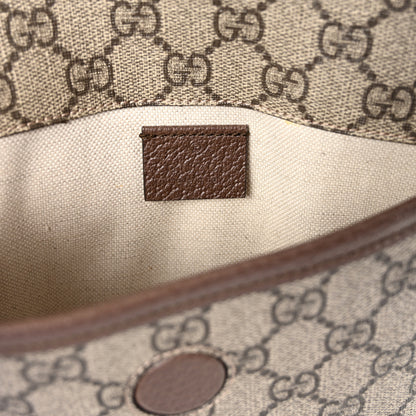 Gucci GG Supreme Monogram Neo Vintage Web Belt Bag Brown 6 of 10