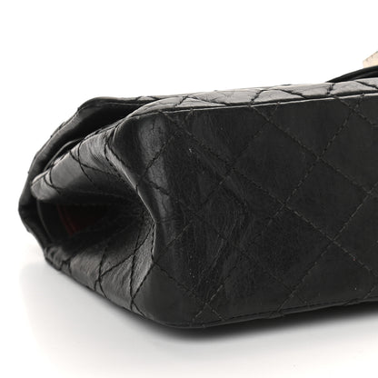 Chanel Aged Calfskin Quilted 2.55 Reissue 225 Flap Black 8 of 14