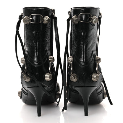 Balenciaga Agneau Arena Cagole 70mm Ankle Boots 36 Black 6 of 10