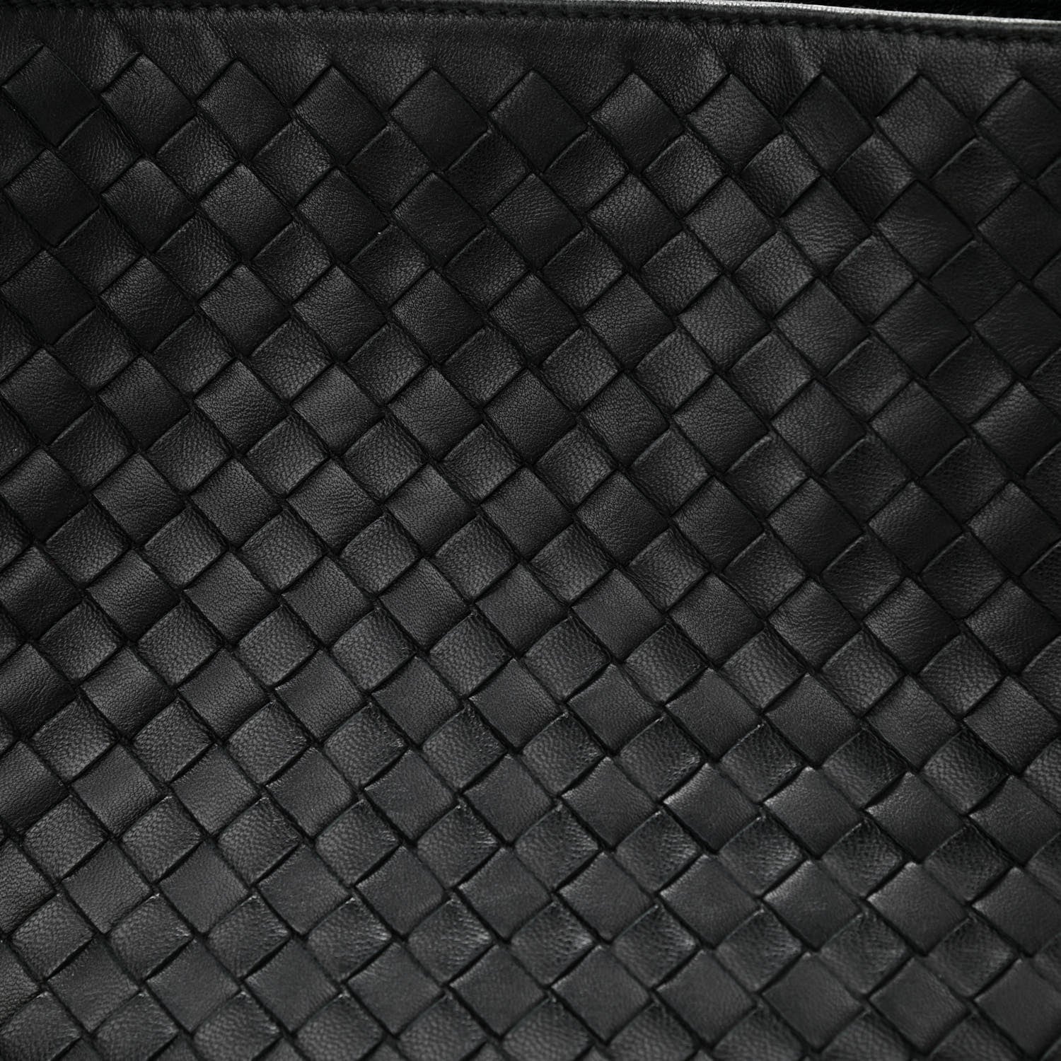 Bottega Veneta Nappa Intrecciato Shoulder Bag Black 5 of 10