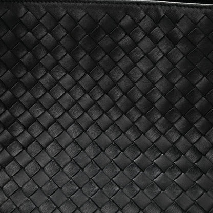 Bottega Veneta Nappa Intrecciato Shoulder Bag Black 5 of 10
