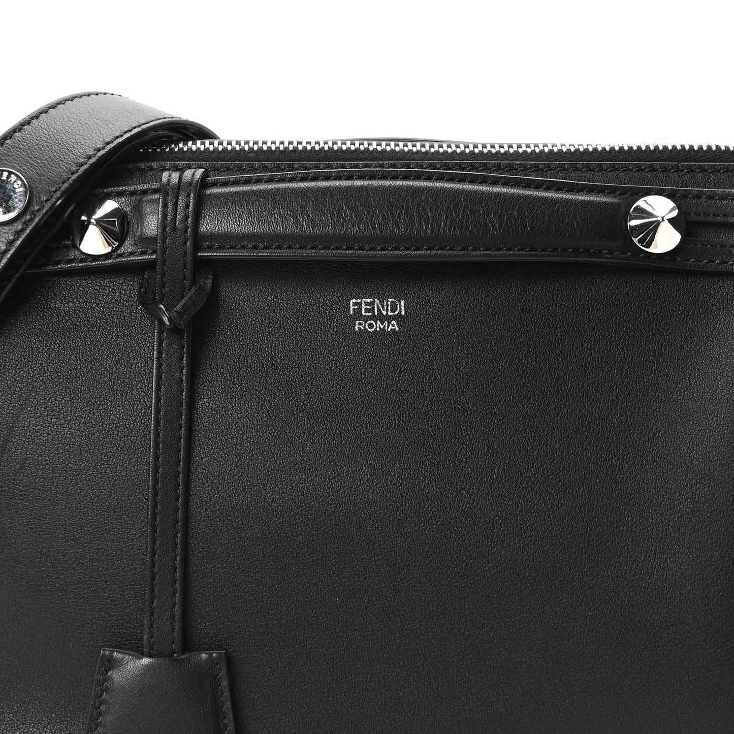 Vitello Dolce Medium By The Way Boston Bag Black