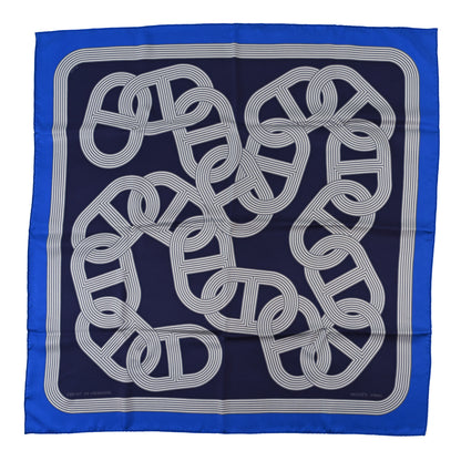 Hermes Silk Circuit 24 Faubourg Chemise Scarf 90 1 of 3