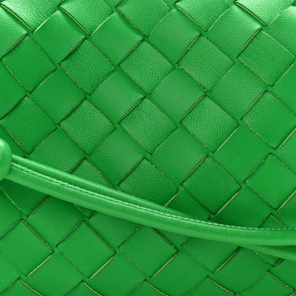 Bottega Veneta Nappa Intrecciato Mini Loop Camera Bag Parakeet 7 of 9