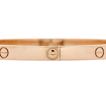 Cartier 18K Yellow Gold Small LOVE Bracelet 15 4 of 9