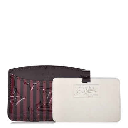 Louis Vuitton Vernis Rayures Mirror Case Amarante 1 of 7