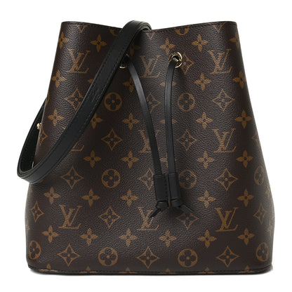 Louis Vuitton Monogram Neonoe MM Black 1 of 12