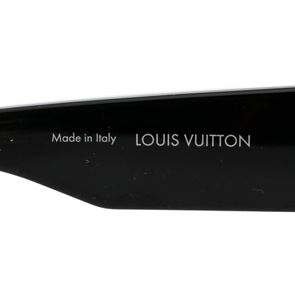 Louis Vuitton Acetate Swarovski Crystal Cyclone Sunglasses Z1790W Black 5 of 7