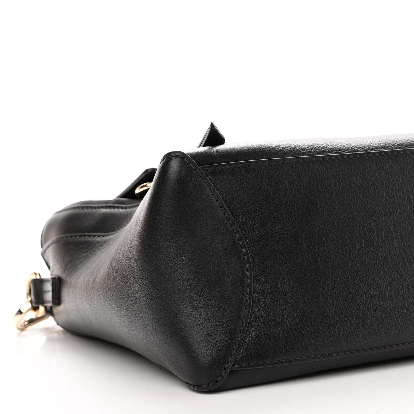 Calfskin Small Faye Day Shoulder Bag Black