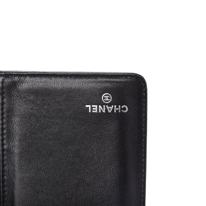 Chanel Caviar Sevruga Yen Wallet Black 6 of 10