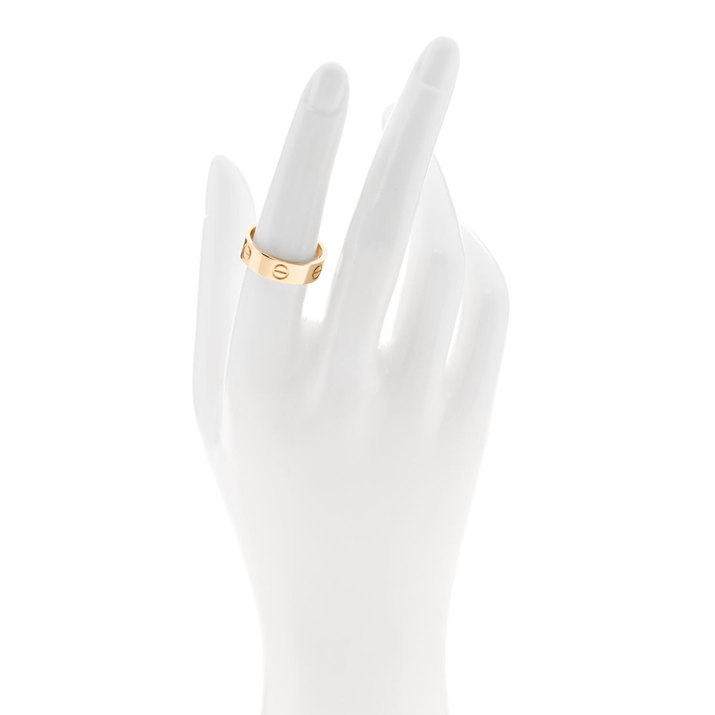 18K Yellow Gold 5.5mm LOVE Ring 54 7