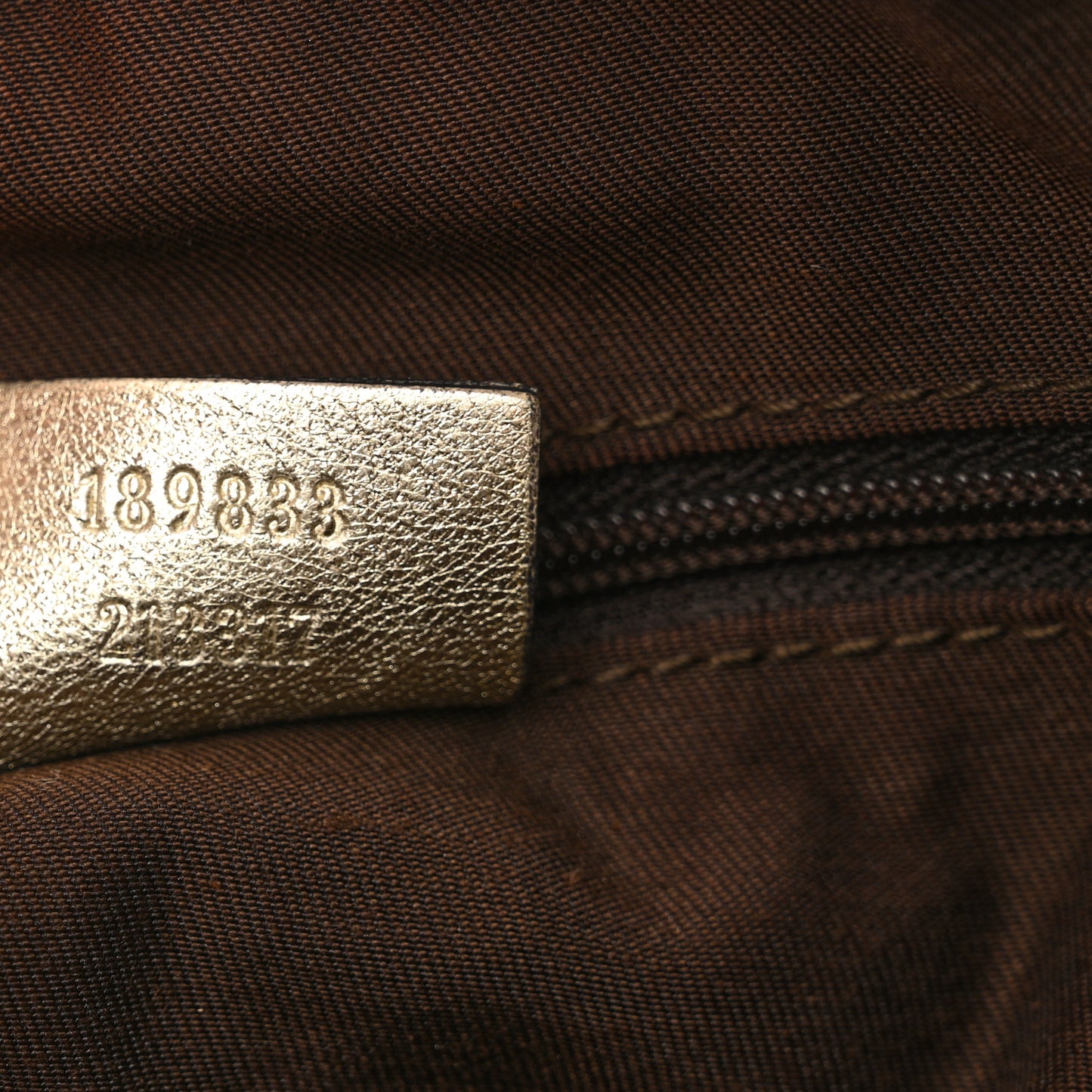 Monogram Large D Gold Hobo Gold
