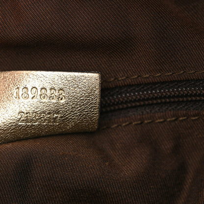 Gucci Monogram Large D Gold Hobo Gold 7 of 14