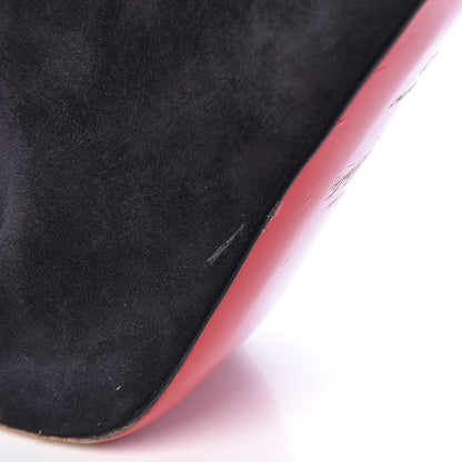 Christian Louboutin Suede Vicky 140 Ankle Booties 41 Black 22 of 22