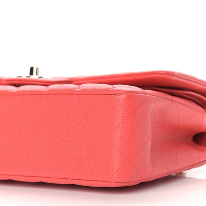 Chanel Caviar Quilted Medium Double Flap Red 9 of 9