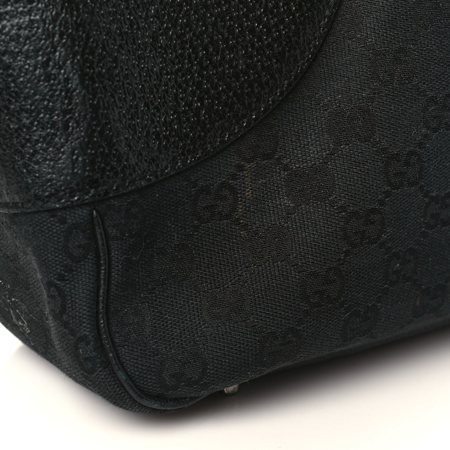 Monogram Shoulder Bag Black
