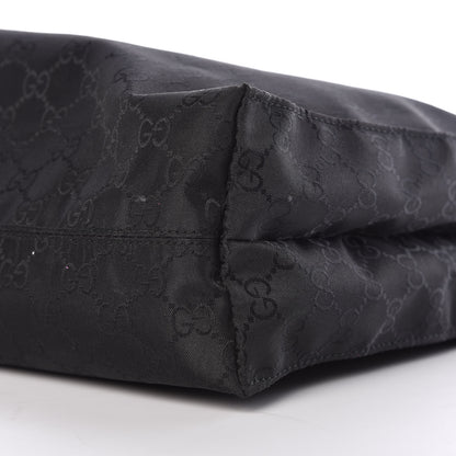 Gucci Nylon Monogram Tote Black 6 of 16