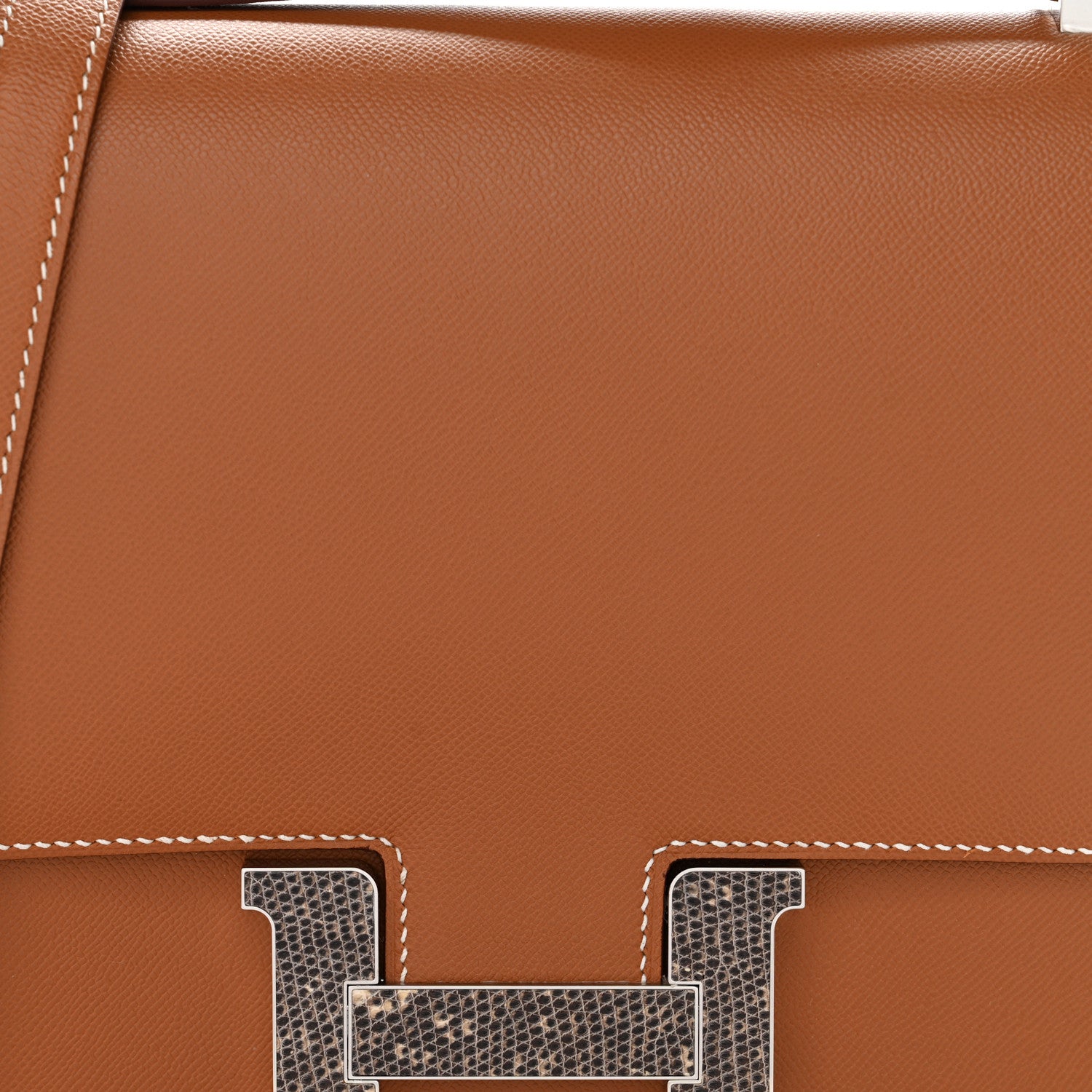 Hermes Grained Monsieur Lizard Constance 24 Gold Ombre 8 of 11