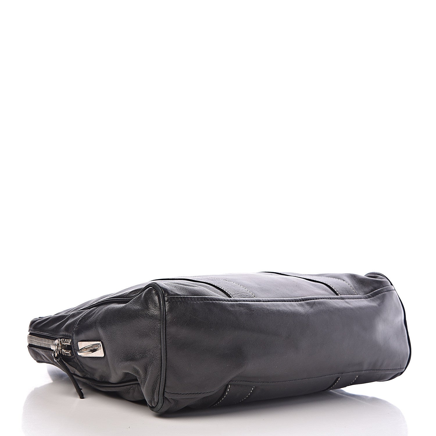 Prada Nappa Soft Tote Black 4 of 10