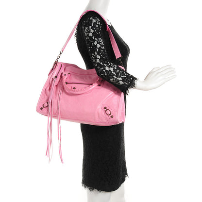 Balenciaga Chevre Classic Hardware City Bubblegum 2 of 13