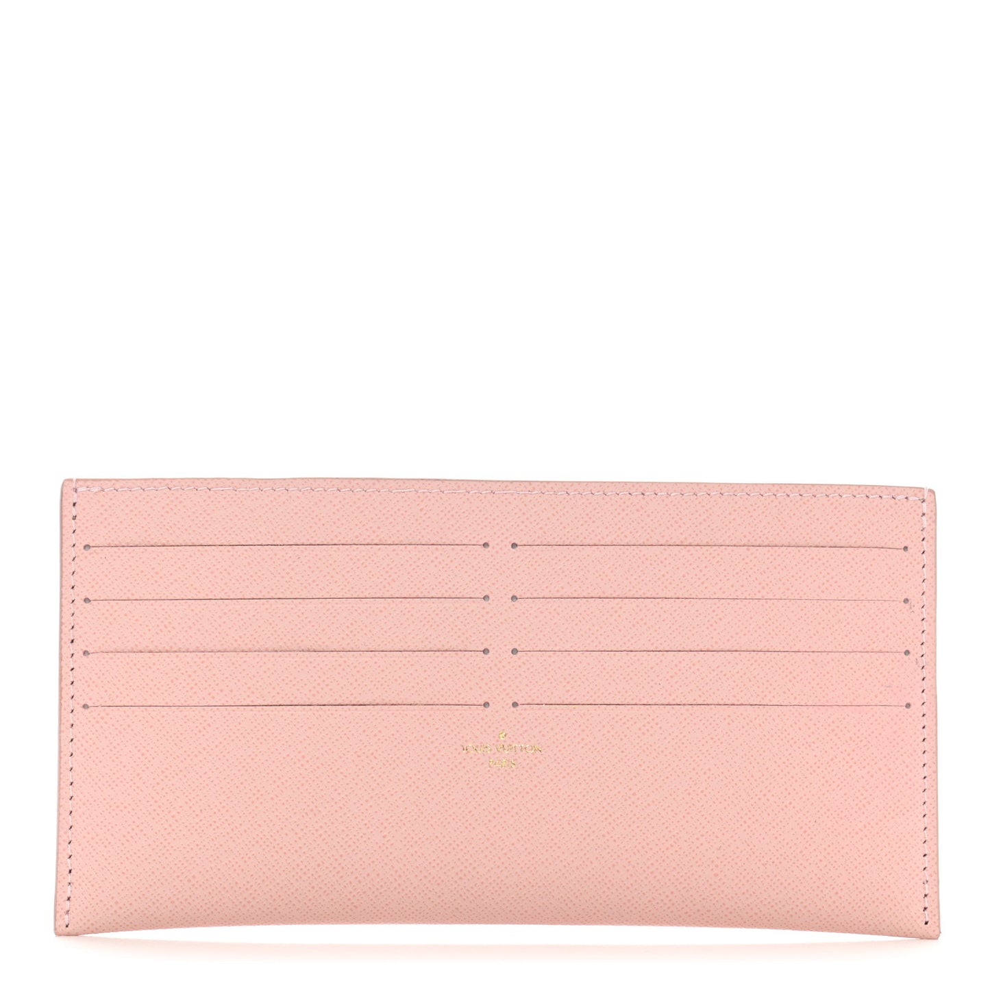 Calfskin Felicie Card Holder Insert Rose Ballerine