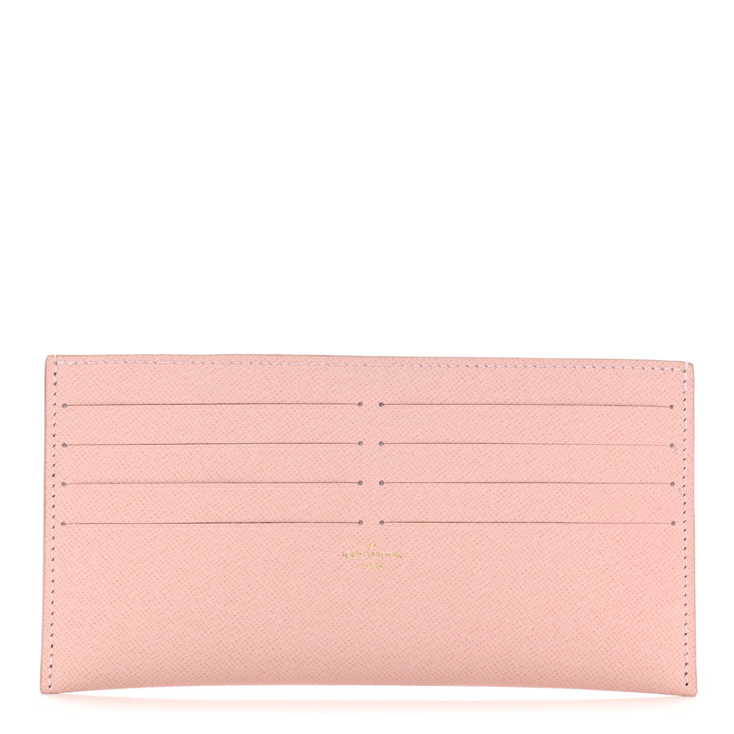Louis Vuitton Calfskin Felicie Card Holder Insert Rose Ballerine 1 of 7