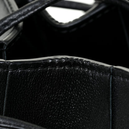 Bottega Veneta Nappa Maxi Intrecciato Cassette Bucket Bag Black 9 of 11