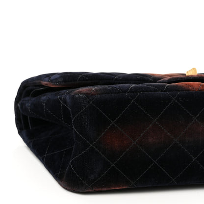 Chanel Ombre Velvet Quilted 2.55 Reissue 225 Flap Navy 9 of 10