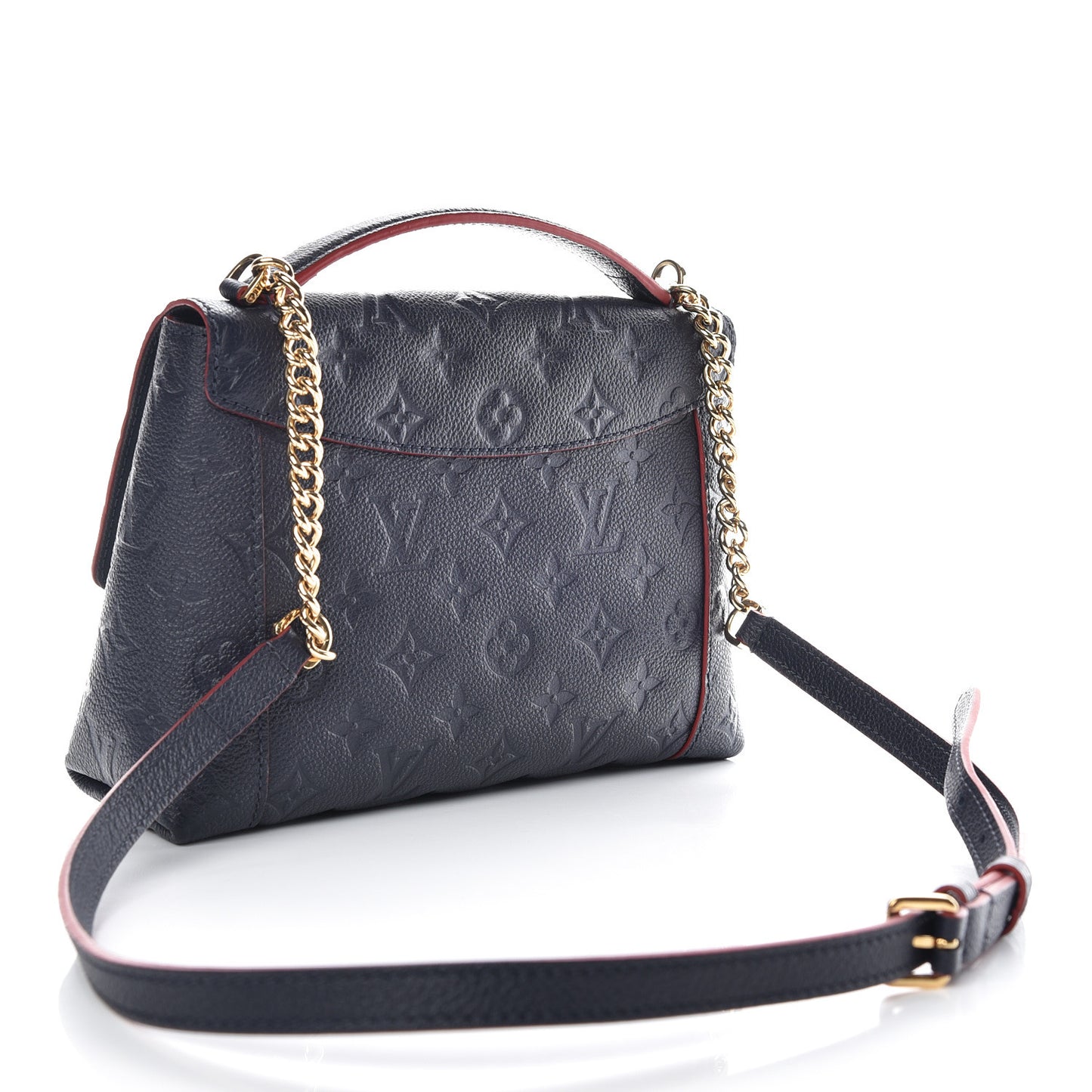 Empreinte Blanche BB Marine Rouge