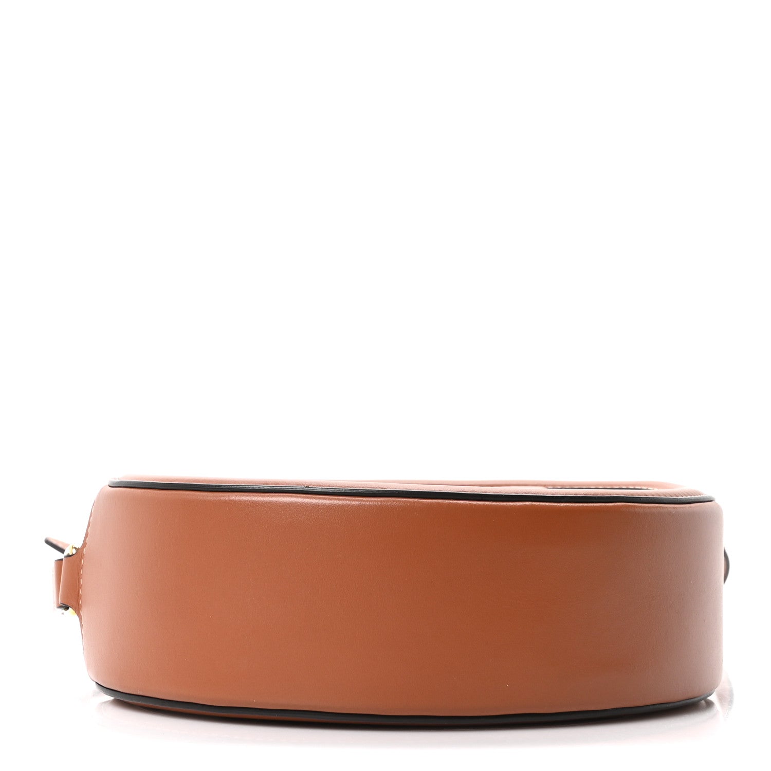 Celine Smooth Calfskin Cuir Triomphe Oval Bag Tan 4 of 9