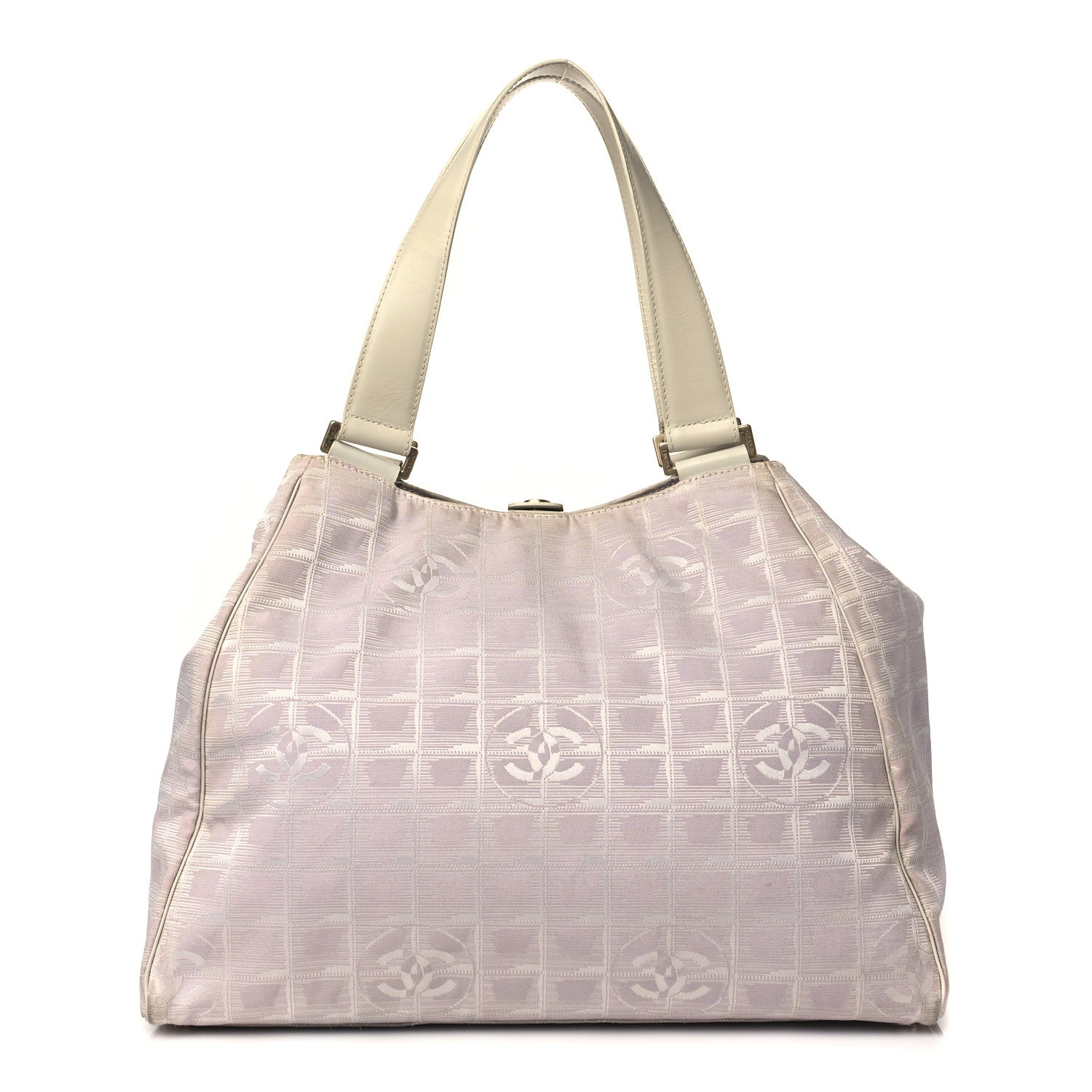 Chanel Nylon Travel Shoulder Bag Pink 1 of 15